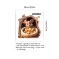 Tableau des tailles détaillé pour le sticker mural 3D souris et fromage avec dimensions - Souris de Dessin Animé Fromage (ATW6014-ZY) / 10*11CM