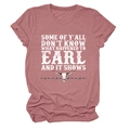 Detail of dusty rose T-shirt featuring vintage longhorn skull and barbed wire graphic - Rose Gold (White Text)