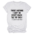 Detail of loose cotton white T-shirt featuring bold black typography and soft fabric texture - White (Black Text)