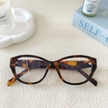 Occhiali da sole cat-eye retrò da donna con montatura tartarugata e protezione dai raggi UV - Montatura Demi Lenti Trasparenti
