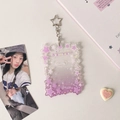 Card Holder Pendant / Purple Gradient