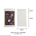 Διαφανείς θήκες καρτών 58x89mm με λεπτομέρειες μεγέθους και αυτοκόλλητο κλείσιμο - Αυτοκόλλητο (58x89)
