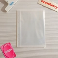 Detail of 6-hole transparent PP inner sleeves for A5 binder with clear photo card slots - Clear A5 1-Pocket Refill 10 Sheets (For 7-inch)