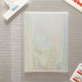 A5 Holografische Stern-Einlegeblätter mit 6-Loch-Stanzung für Fotoalben und Karten - A5 / Holografischer Stern Ein-Taschen-Stil