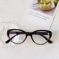 Montura de gafas cat-eye degradado marrón con lentes anti-luz azul de diseño vintage - Marrón Degradado