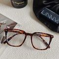 Occhiali da vista cat-eye tartarugati classici con lenti anti-luce blu da donna - Montatura Quadrata Grande Vintage (ZN3612) / Tartarugato