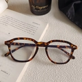 Chic tortoiseshell butterfly frame glasses with blue light blocking lenses for women - Big Round Frame Acetate Style