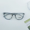 Lunettes anti-lumière bleue pour enfants, monture carrée gris transparent, protection UV400 - Monture Gris Transparent Verre Clair