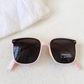 Gafas de sol polarizadas plegables rosas para niños con protección UV400 y montura - Rosa