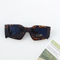 Vintage zonnebril voor kinderen met bruin schildpadmontuur en UV400-bescherming - Schildpad