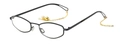 Lunettes de soleil rétro en métal noir avec une chaîne en perles dorées, style élégant - Noir Transparent