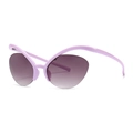 Gafas de sol ojo de gato lavanda modernas con lentes degradadas moradas de mujer - Marco Morado / Lentes Degradadas Moradas