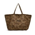 Große Shopper-Tasche mit Leopardenmuster und My Sunday Label für den stilvollen Alltag - Brauner Leopard