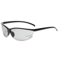 Lunettes de soleil sport flamme avec monture noire et verres miroir argentés tendance - C01 Noir