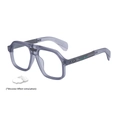 Gris Transparente Mate Marco Gunmetal Gris (C8)