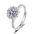 Classic Halo Style (White Zirconia)