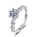Classic Pave Style (White Zirconia)