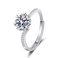 Twisted Arm Style (White Zirconia)