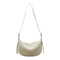 Bolso hobo plisado verde salvia en cuero sintético con correa ajustable y cremallera - Verde
