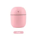 Tragbarer Mini-USB-Klee-Luftbefeuchter in Rosa mit mattem Kapseldesign für das Auto - Generation 2 Rosa
