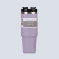 Insulated 30oz lavender stainless steel tumbler with multi-function lid and vacuum seal - 30oz / Taro Purple