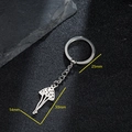 Dettaglio del ciondolo a fungo con dimensioni anello 25mm e altezza 30mm - Stile Fungo Antropomorfo