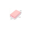 Pink drawer-style jewelry box 12x8x3cm with satin ribbon handle for necklaces - 12x8x3cm / Pink (A3493)