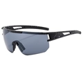 Black Splatter Gray Lens