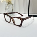 Square tortoise shell blue light blocking glasses frame in a stylish vintage finish - Amber Tortoise