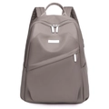 Zaino Oxford talpa minimalista con grande capacità e design in nylon impermeabile - Cachi