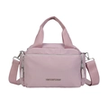 Borsa tote in nylon rosa con logo GENTLEWOMAN dotata di tasche multiple e tracolla regolabile - Rosa