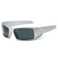 Silver Frame Grey Lens