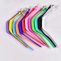 Silicone fitness tracker bands in twelve vibrant colors with metal buckles and adjustable holes - Replacement Strap (12 Colors/No Movement)