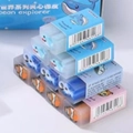 Cute ocean explorer eraser set featuring mini 3D whale and clownfish sea animal designs - New Ocean Series