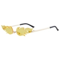 Gold Frame Yellow Lenses
