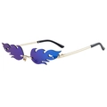 Gold Frame Purple Mercury Lens