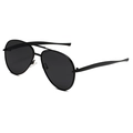 Black Frame Grey Lens