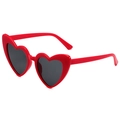 Red Frame Gray Lens