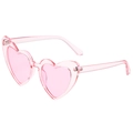 Transparent Pink Frame Pink Lens