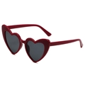 Claret Frame Grey Lens