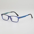 Occhiali anti luce blu in TR90 retrò con montatura blu trasparente leggera - Montatura Blu