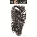 Waterproof 3D temporary tattoo FF-188 featuring a winged warrior helmet design - Winged Warrior Helmet (FF-188)