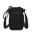 Bolso bandolera negro versátil con correa ajustable para yoga, deporte y viajes al aire libre - Negro