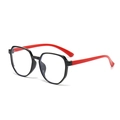 Lunettes anti-lumière bleue pour enfants avec monture noire et branches rouges - C3 Monture Noire Branches Rouges / Anti-lumière bleue