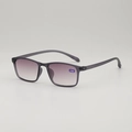 Outdoor reading sunglasses with grey frames and +1.00 strength gradient lenses - 3.50x
