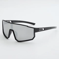 Black Frame Silver Mirror