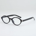 Retro small square black frame sunglasses with vintage silver accents for men and women - Black Frame Clear Lenses