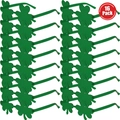 16 pack of green shamrock shaped glasses for St. Patrick's Day party favors - Dark Green (16 Pairs)