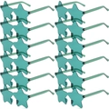 Set di 12 occhiali da sole da festa a forma di stella verde senza montatura - Verde / 12 Paia