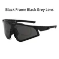 Black Frame Black Grey Lens